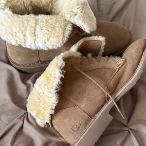 UGG Women's Brown Shearling Winter Boots